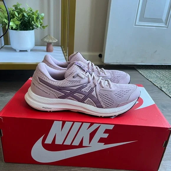 ASICS Women’s Gel Contend 7 ‘Barely Rose’ 1012A911 - Picture 3 of 6